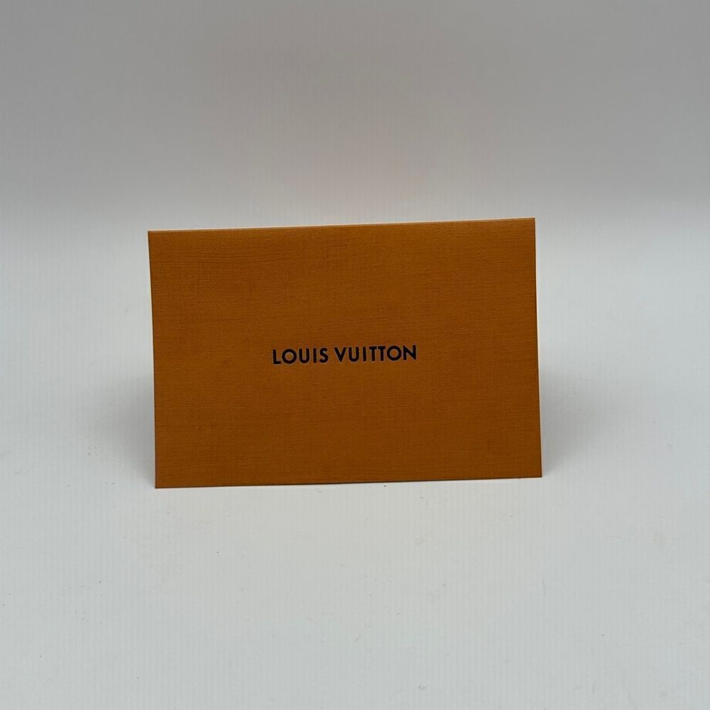 Louis Vuitton receipt envelope